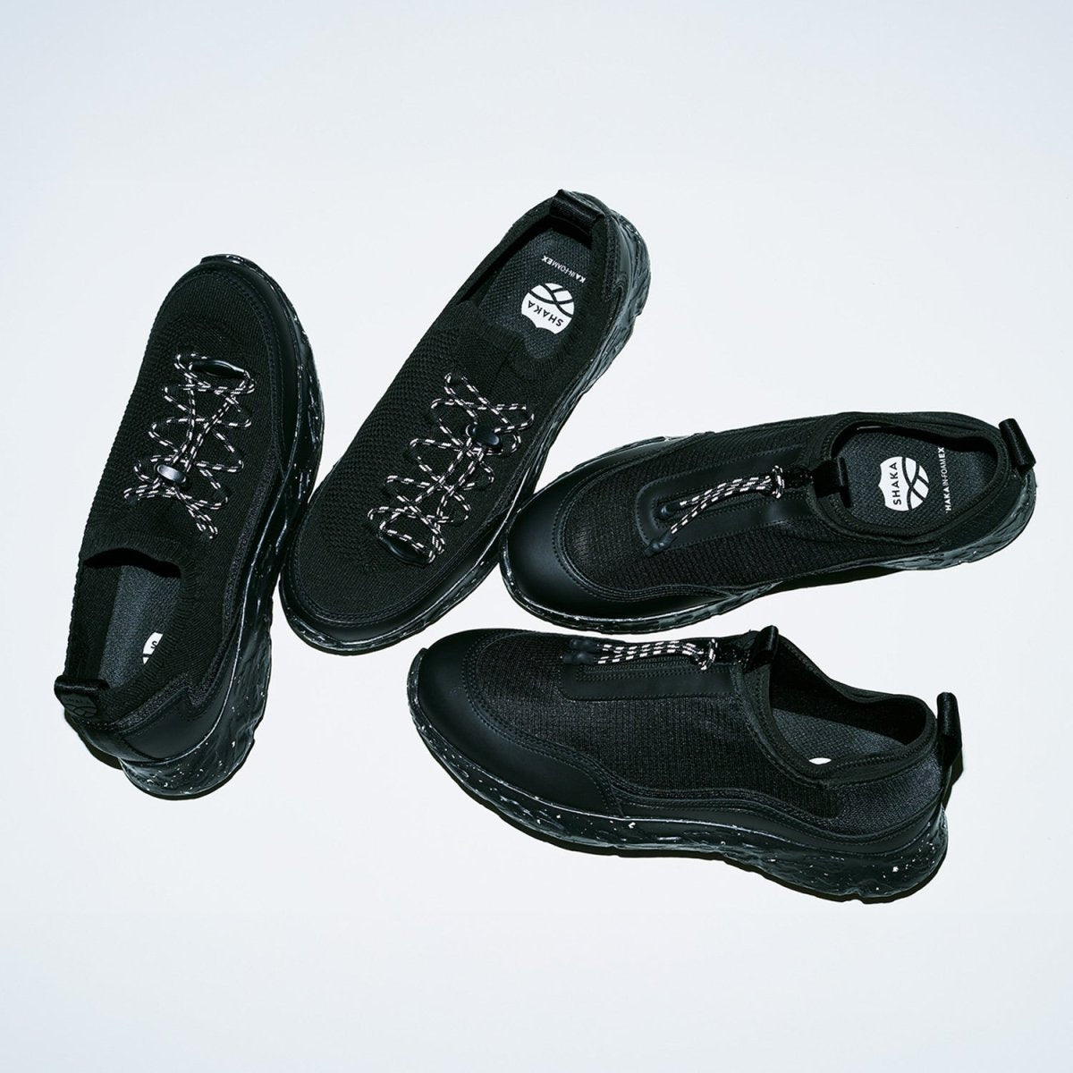 SHAKA センタージップスニーカーBLK METEOR ZIP SXL [メンズ