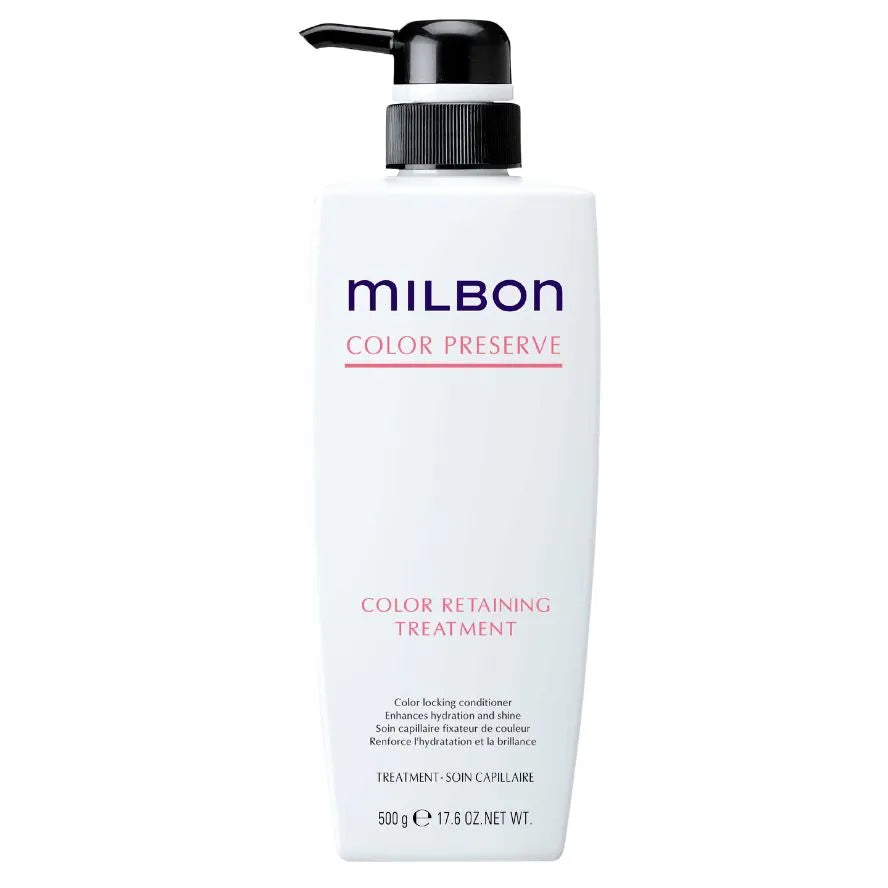Milbon Color Preserve Color Retaining Treatment 17.6 oz – Shampoo Zone