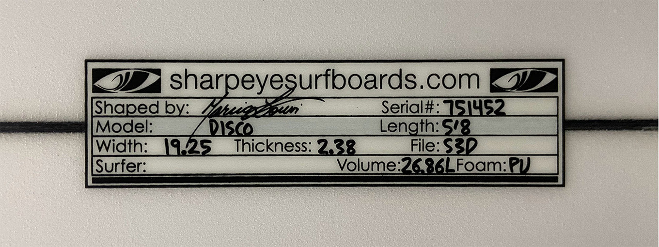 千葉一宮在庫 未使用品 Disco 5'8