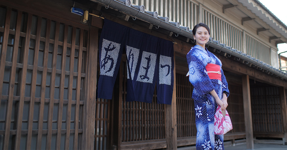 日本遺産 有松 | 江戸時代の情緒に触れる絞りの産地 ～藍染が風に