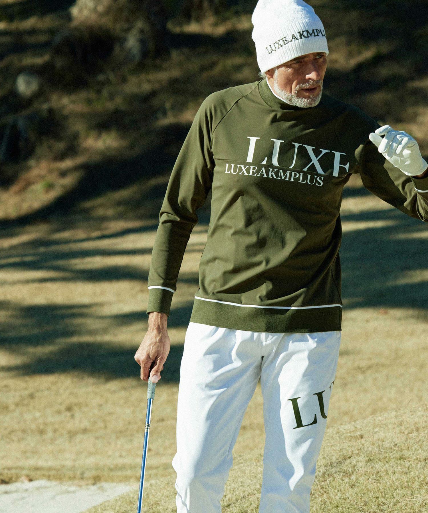 LUXEAKMPLUS(リュクスエイケイエムプラス)ゴルフ フロントロゴモック