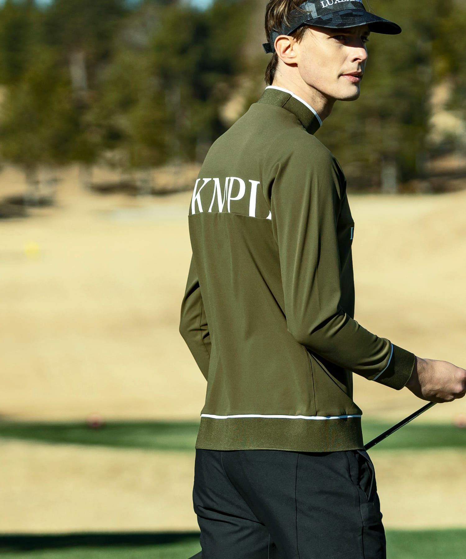 LUXEAKMPLUS(リュクスエイケイエムプラス)ゴルフ フロントロゴモック