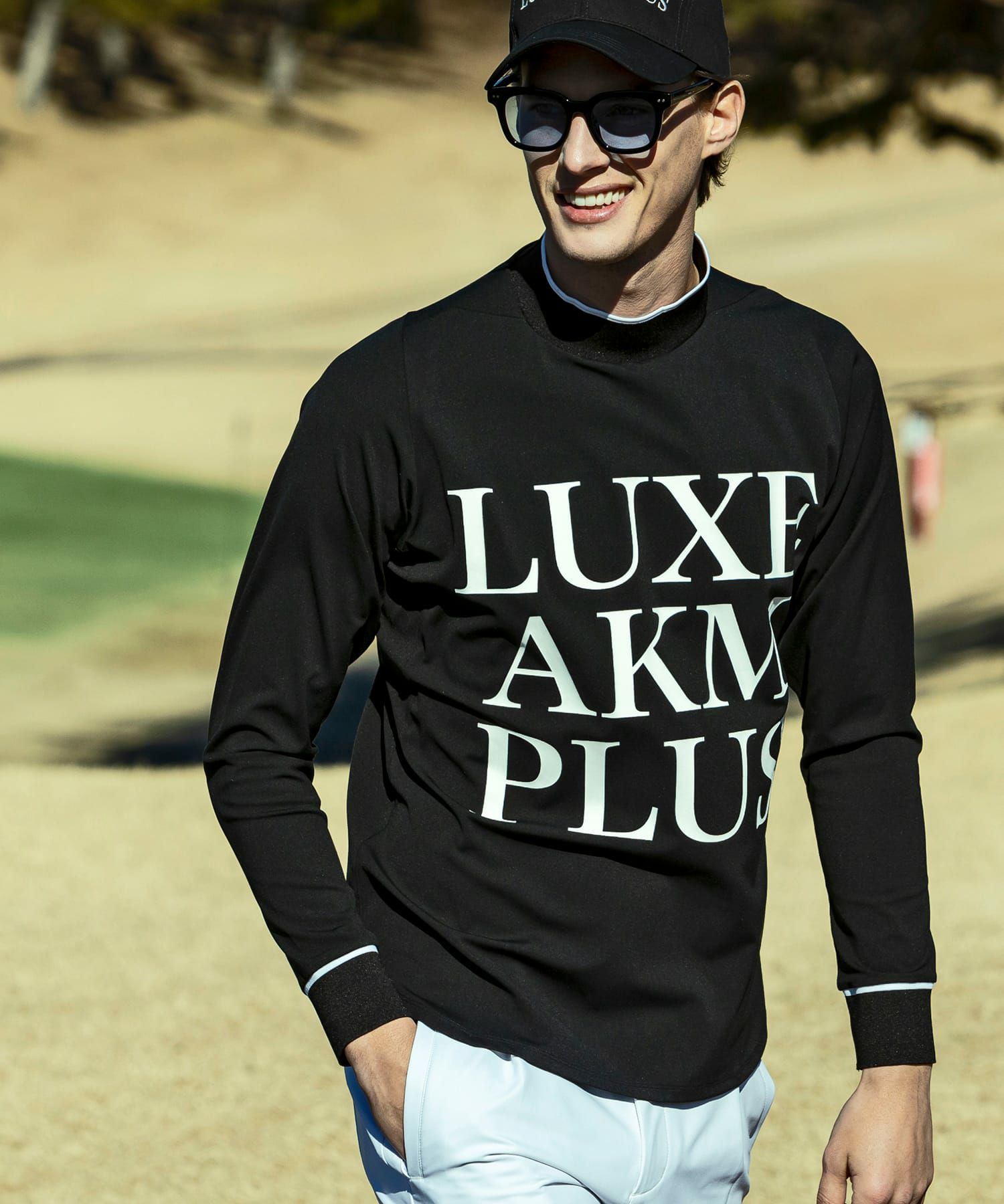 LUXEAKMPLUS(リュクスエイケイエムプラス)ゴルフ ビックロゴモック