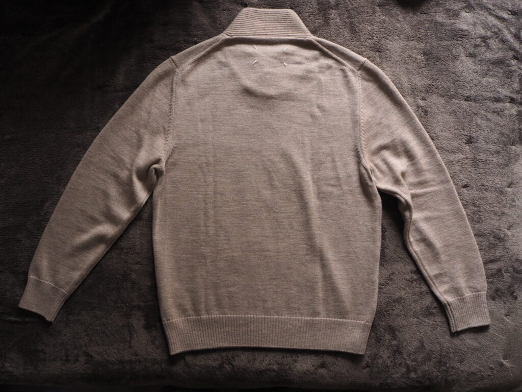 ここのえ時代のニット。Maison Martin Margiela 14 ショールカラー