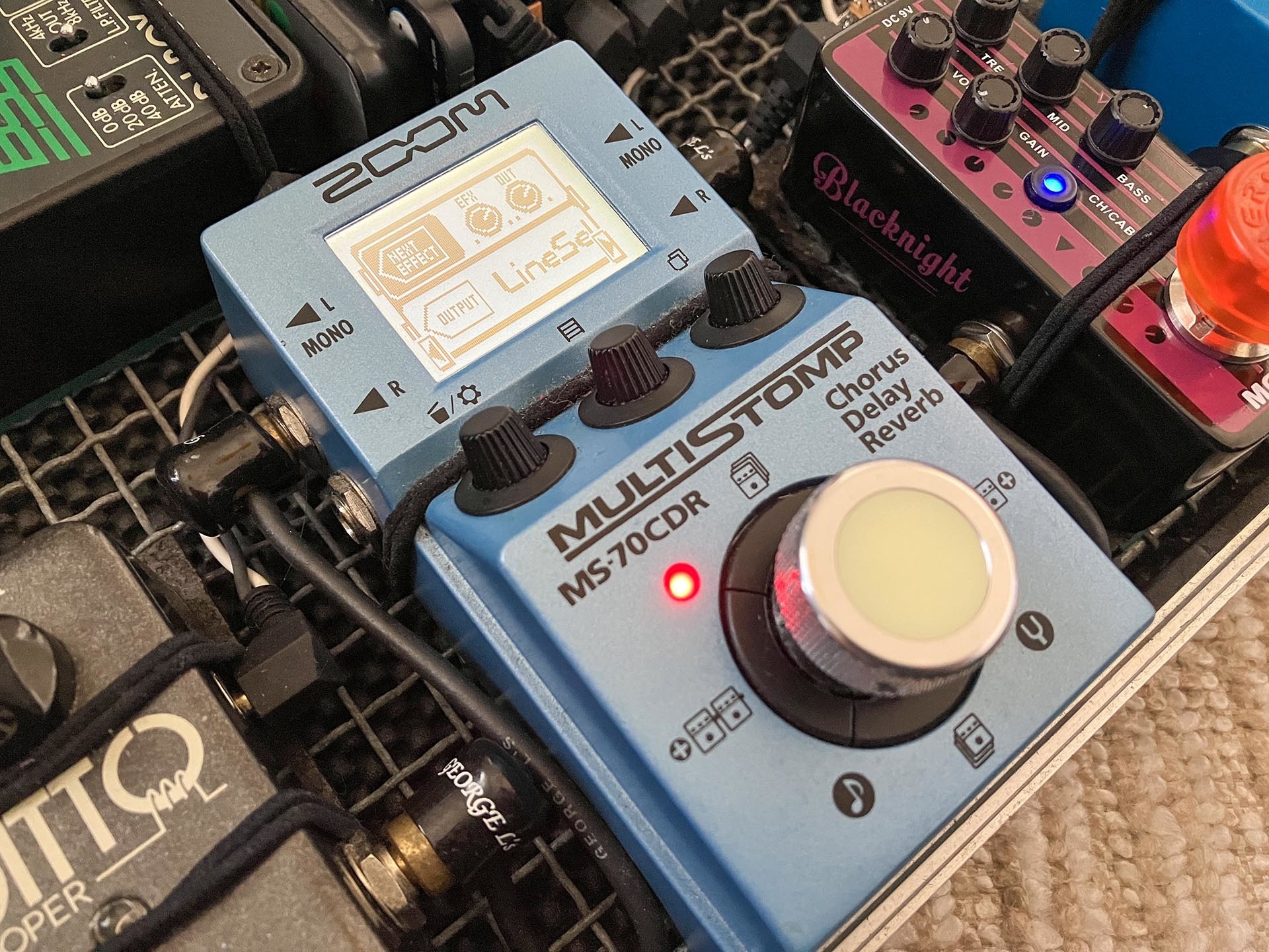 ZOOM MS-70CDR: SHIMA-Z『サウンド研究室』