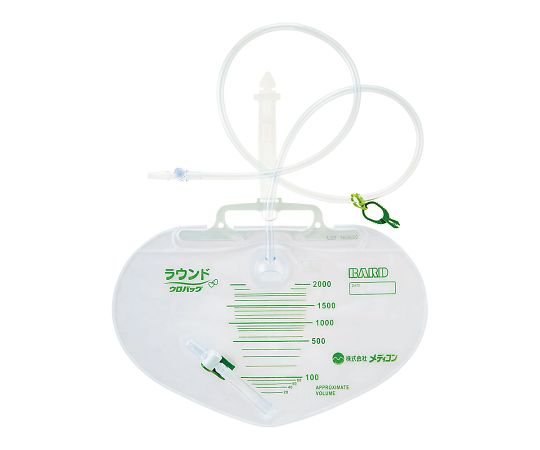 メディコン 閉鎖式採尿バッグ（ラウンドウロバッグ） EOG滅菌済 2000mL