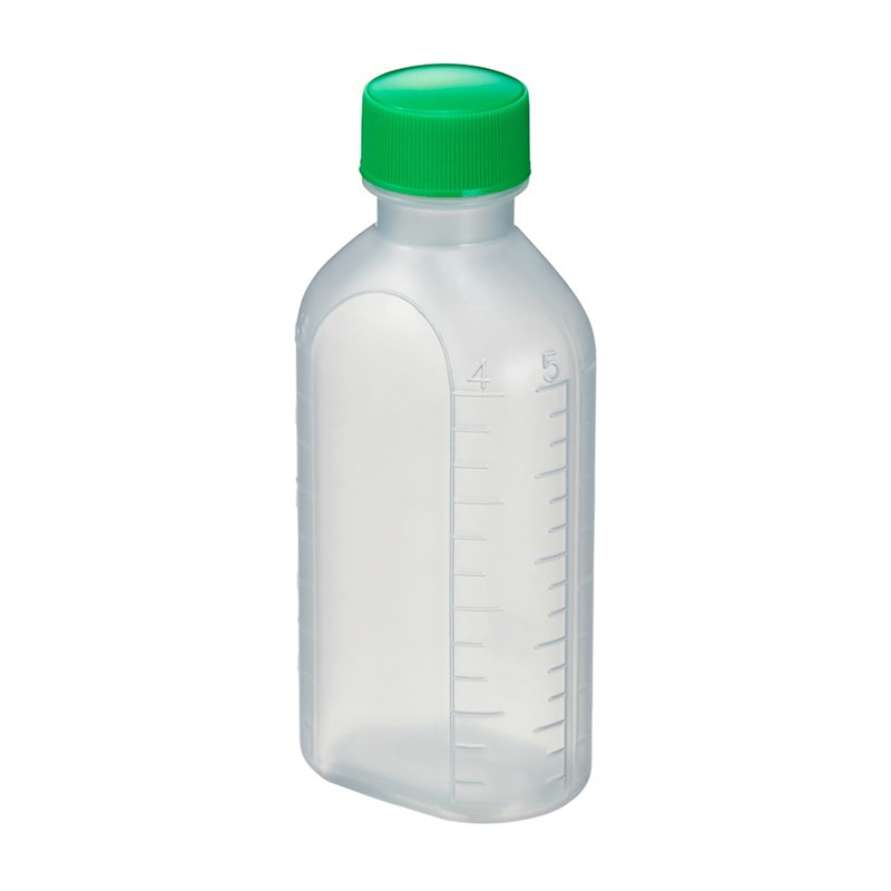 投薬瓶PPB 滅菌済 60cc 少数包装 15本入 キャップ緑 1袋（ご注文単位1