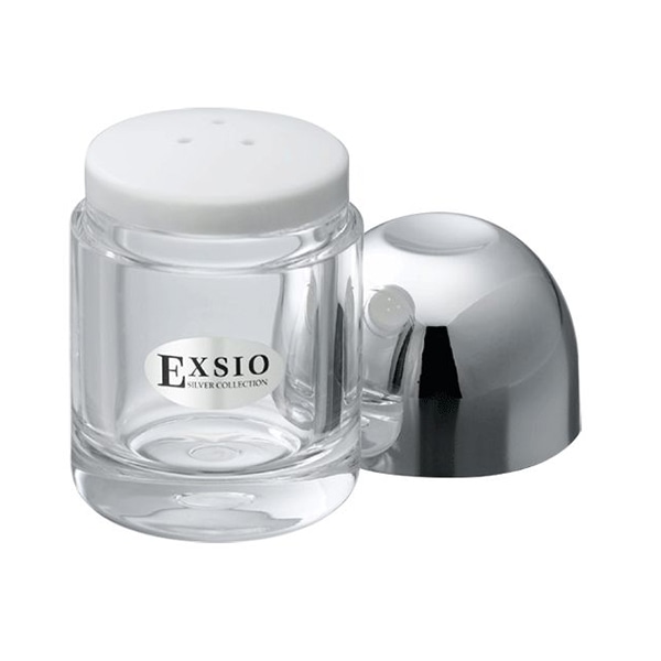 台和 塩・コショウ入れ エクシオ シルバー EX-4 1個（ご注文単位1個