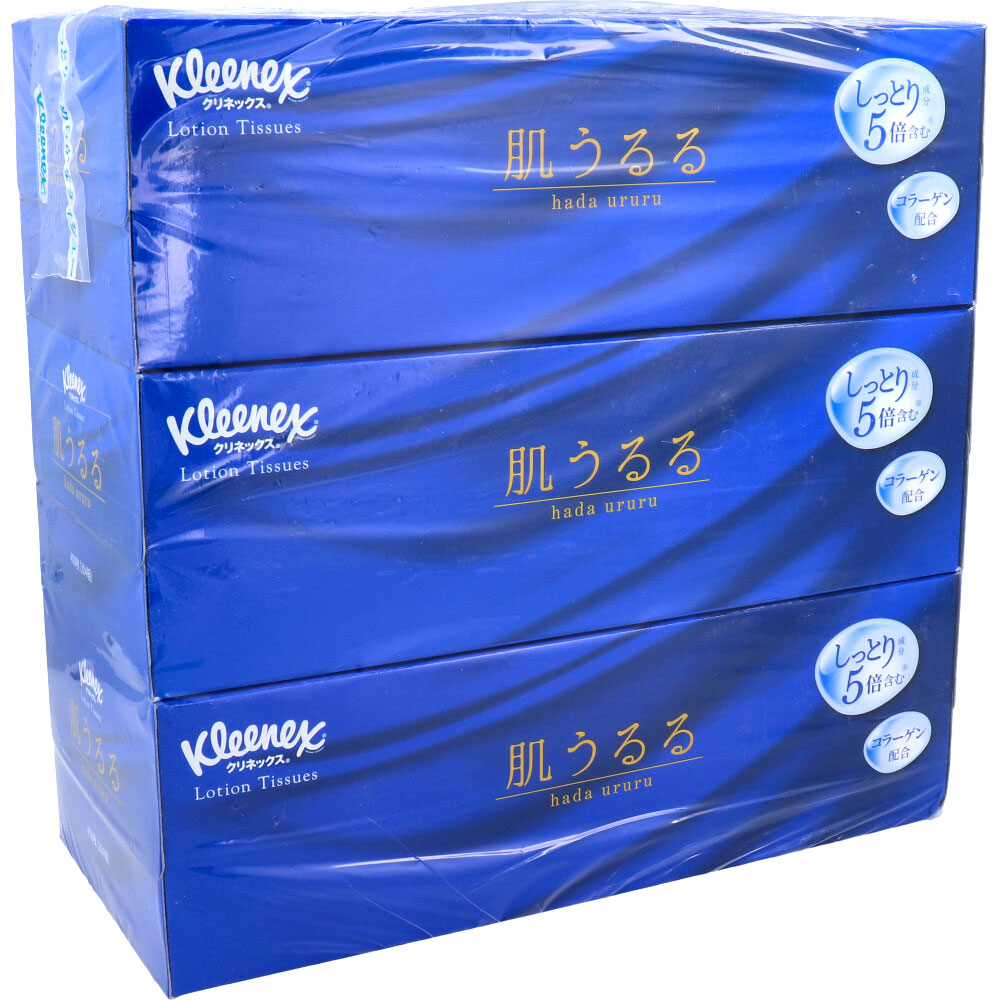 日本製紙クレシア ボックスティッシュ クリネックス ローション肌