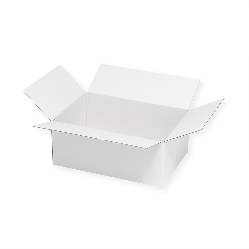 HEIKO 箱 ダンボール B4用-120 スリム 白無地 20枚/箱 002123303 包装