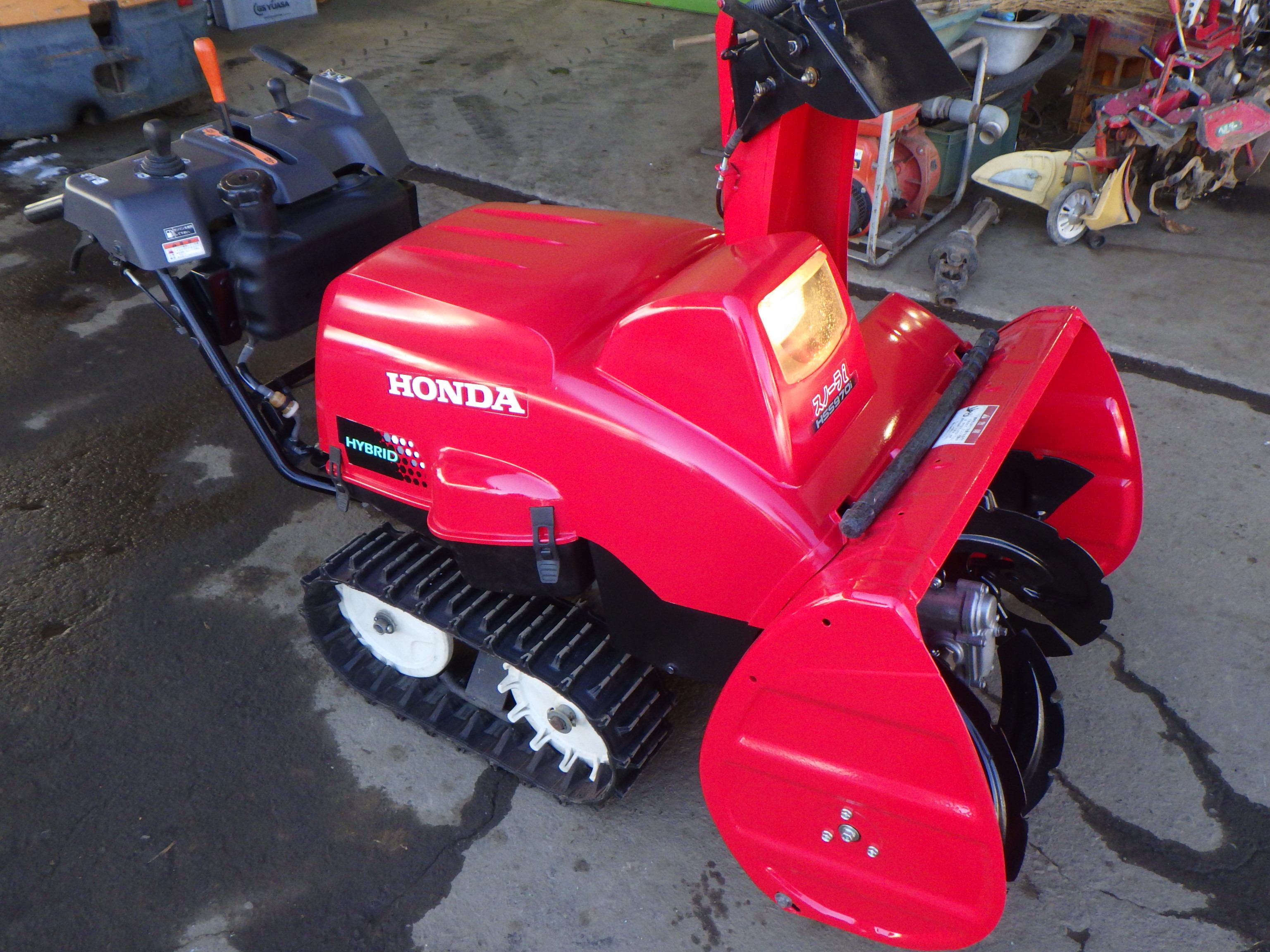 売約済】ホンダ ハイブリッド除雪機 スノーラi HSS970i 中古 – 有限