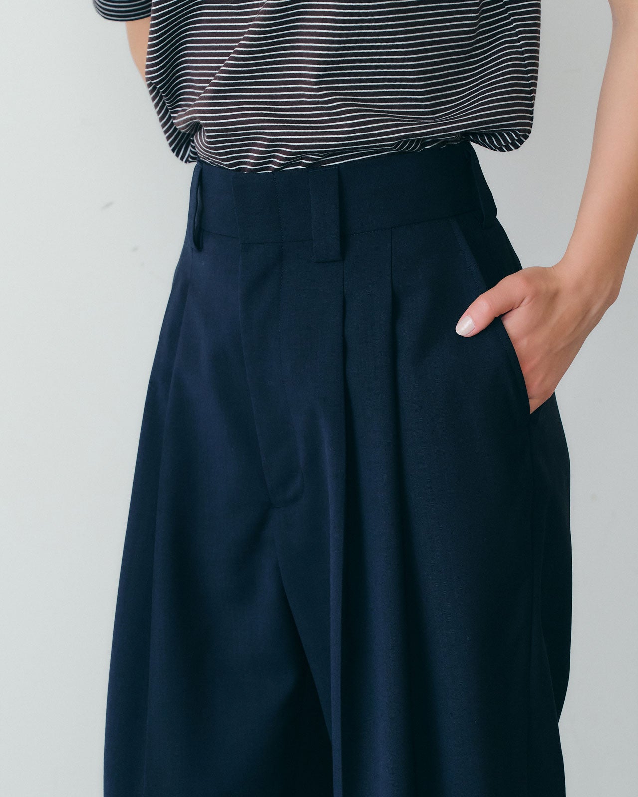 T/W CRAPE TOMBOY PANTS – Shinzone