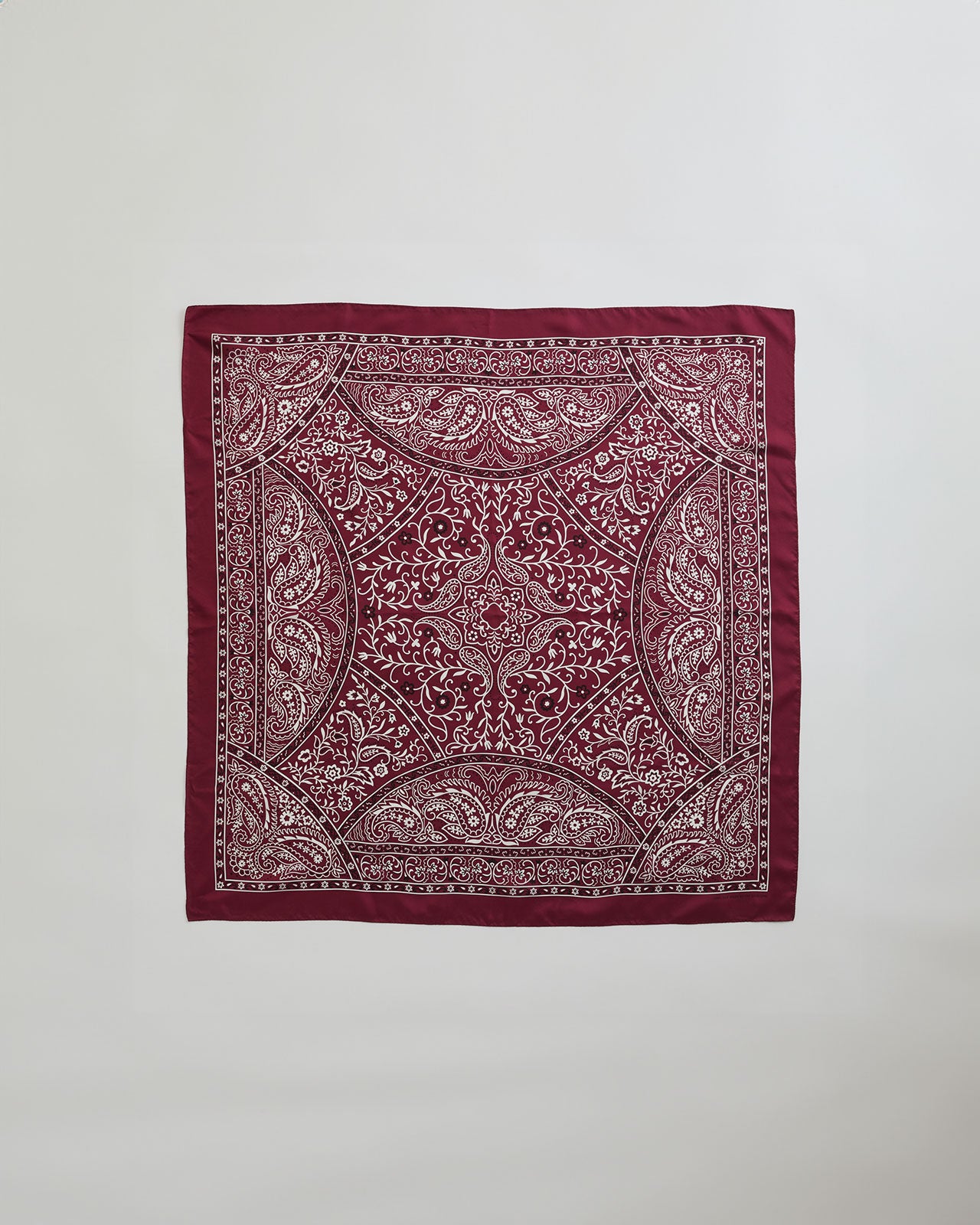 BANDANA PRINTED SILK SCARF – Shinzone