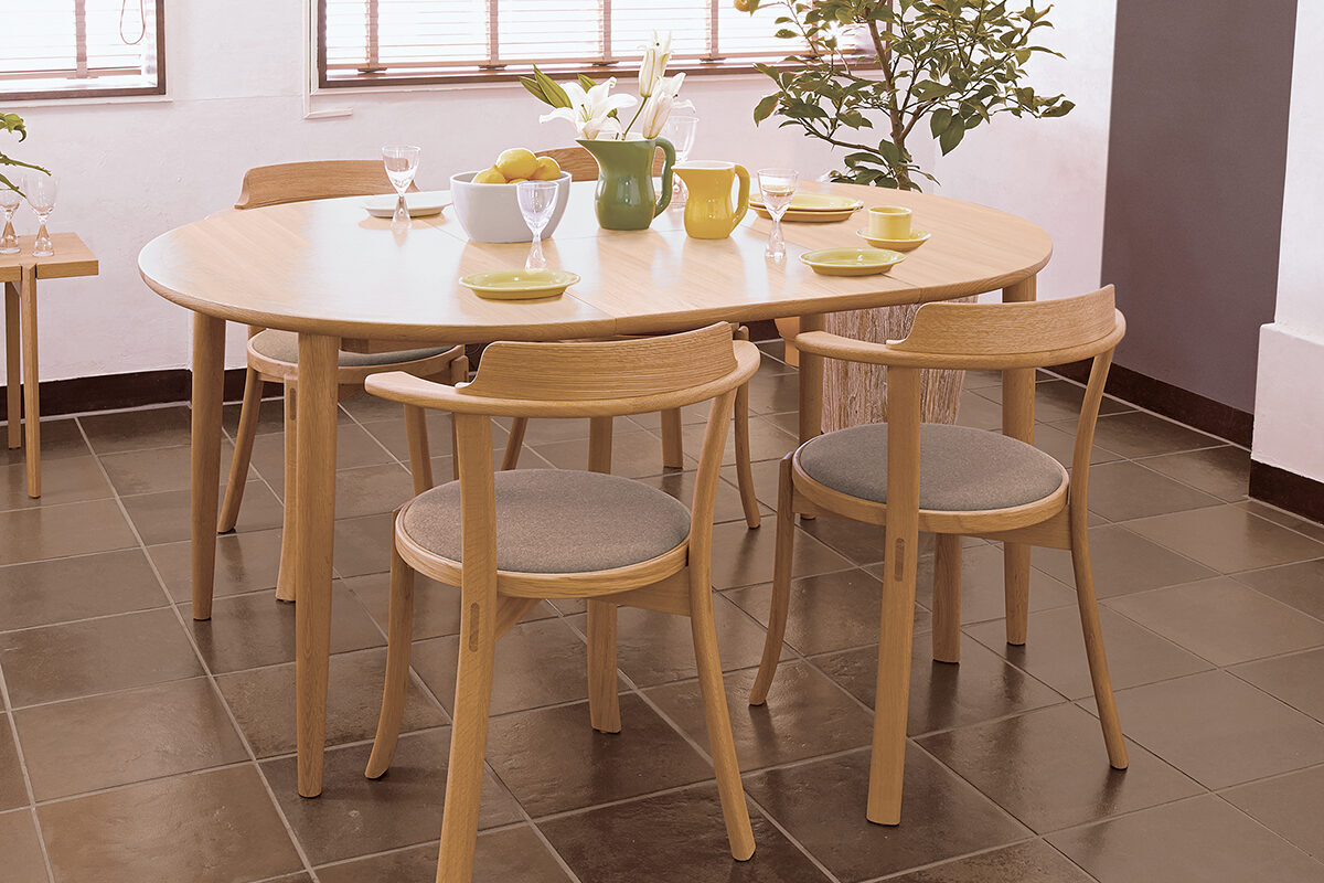 マム ダイニング EXテーブル | 塩田家具 リヴリア