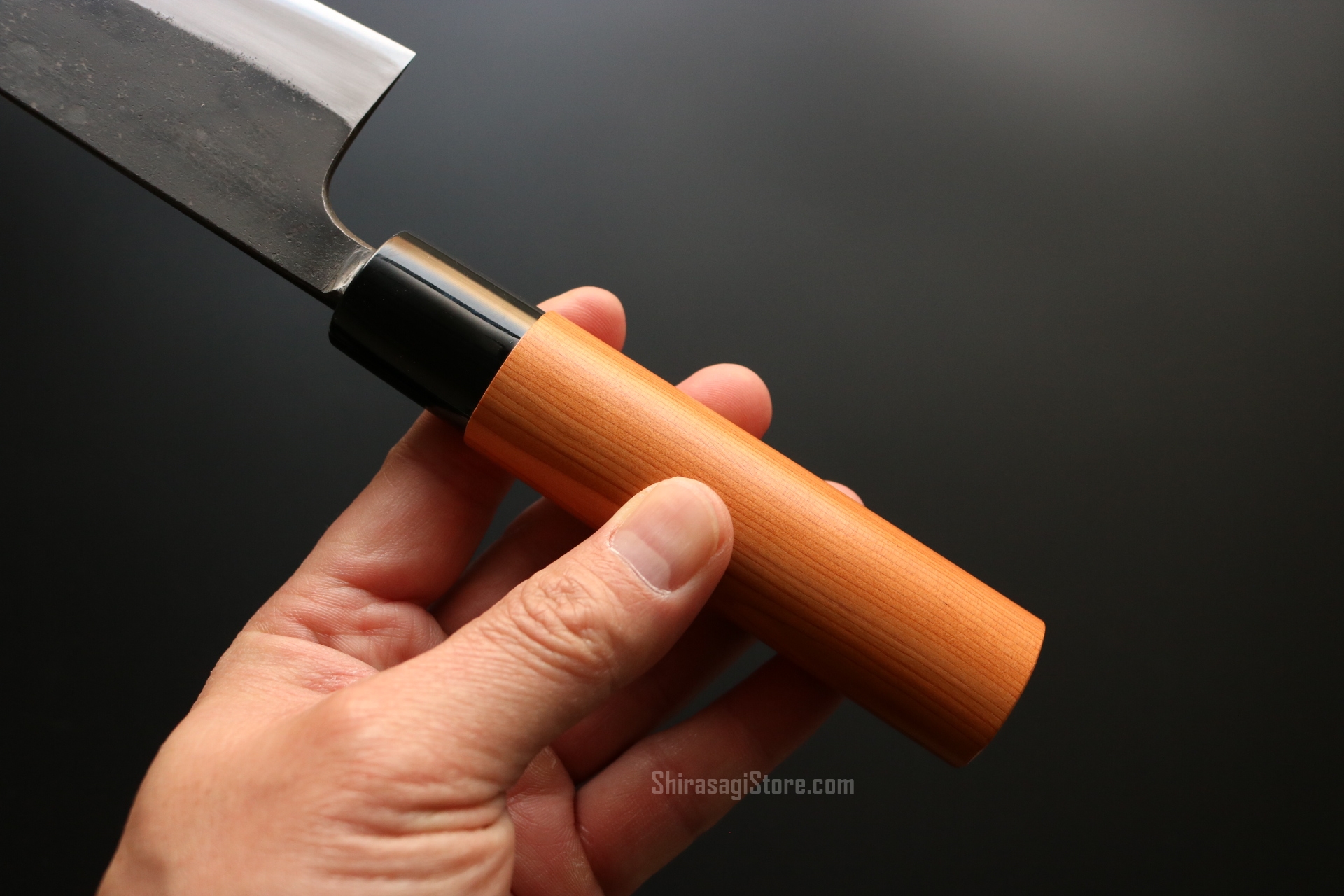 重房 三徳包丁 スウェーデン鋼 黒打 重房作 165㎜ - shirasagistore.com