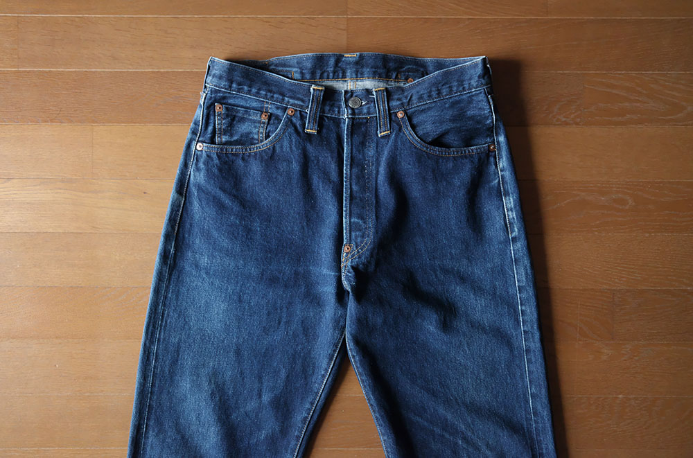 LVC201XX アメリカ製 バレンシア工場の色落ち - 脱力感ある自然な色が