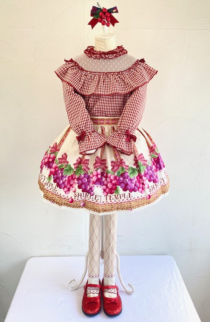 ♡New Arrival News♡ぶどうバスケットプリントシリーズ発売のお知らせ