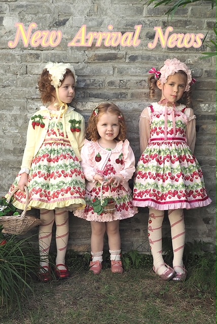 シャーリーテンプル シャーリーテンプル いちご トップス110 スカート