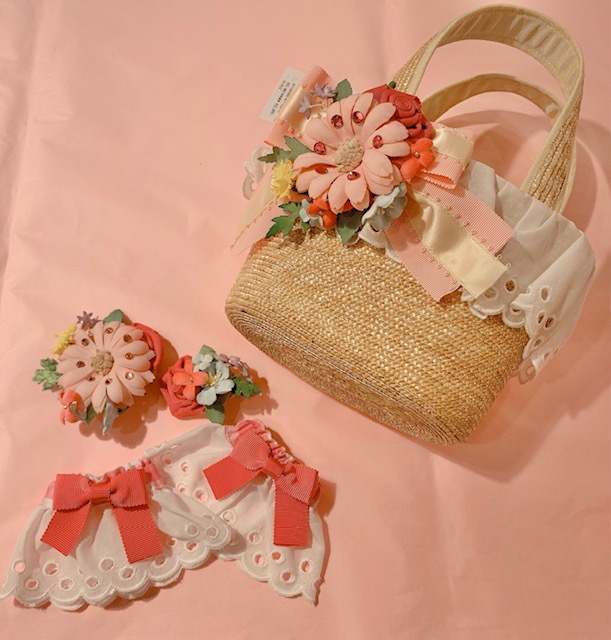 3/10（水）発売♡阪急限定フラワーギンガムカフス付きサンドレス