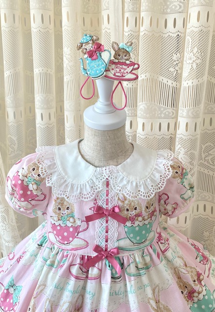 ♡New Arrival News♡うさぎティーカッププリントシリーズ発売の