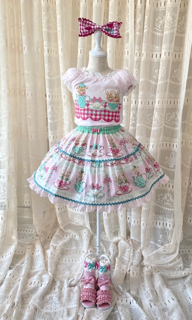 ♡New Arrival News♡うさぎティーカッププリントシリーズ発売の