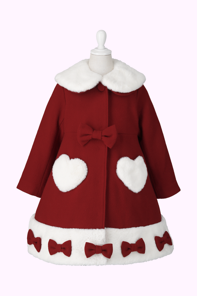 リボンボアウールコート（Toddler） – Shirley Temple Online Store