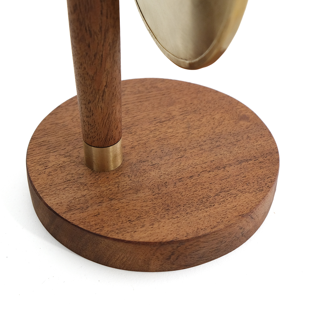 BRASS＆WOOD スタンドミラー オーバル | shesay(志成販売