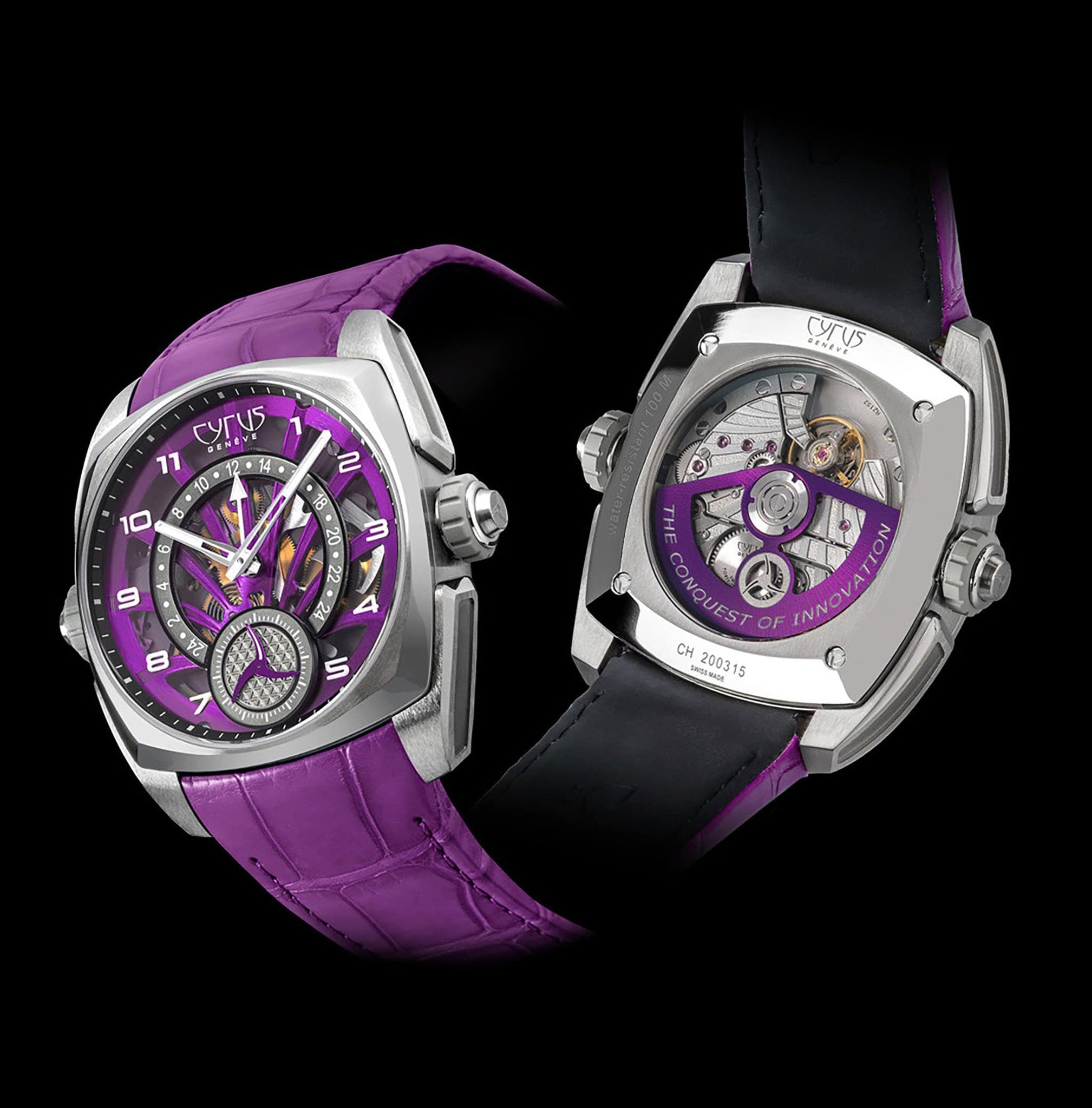 Cyrus Klepcys GMT Royal Purple Watch