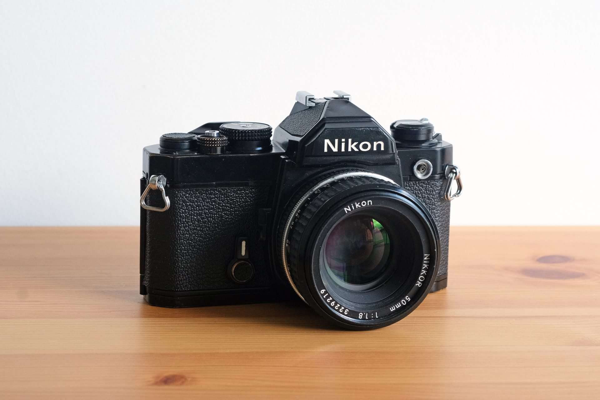 Nikon FM Film Camera & 50mm f/1.8 Nikkor Lens - Buy Online at