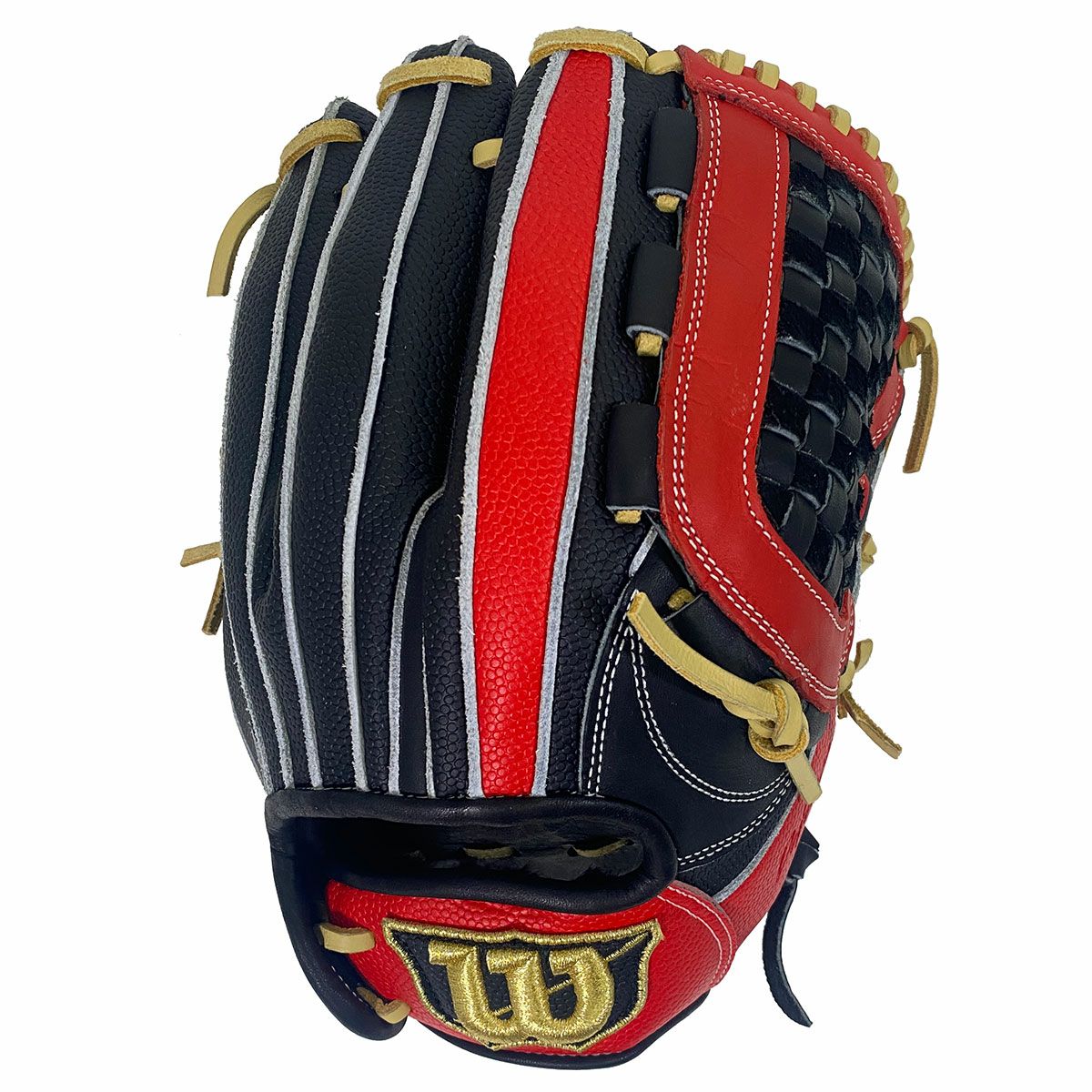 Wilson SELECT 軟式野球グローブ 赤黒 Wilson SELECT 軟式野球グローブ