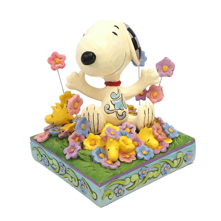enesco エネスコ JIM SHORE スヌーピー＆ウッドストック イン