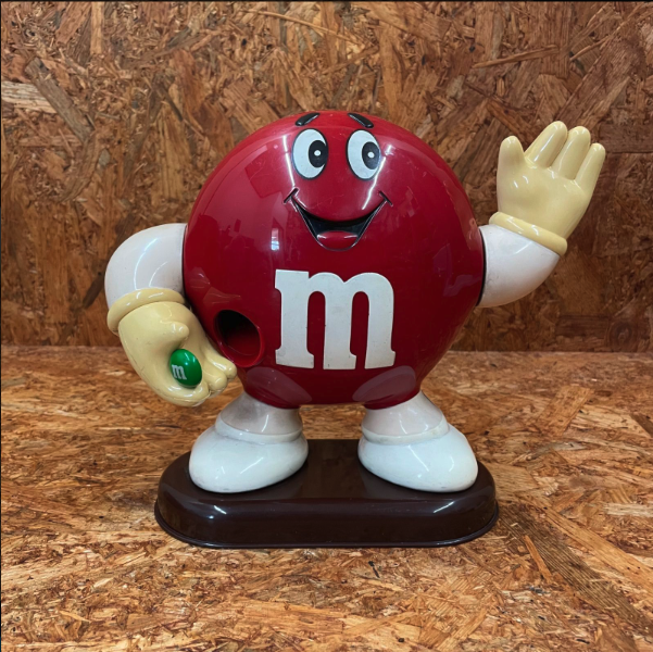 90s m&m's キャンディディスペンサー エムアンドエムズ レッド 1991年