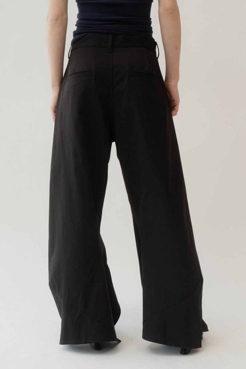 Knuth Marf - slit deformed pants(unisex) / スリット ディフォームド
