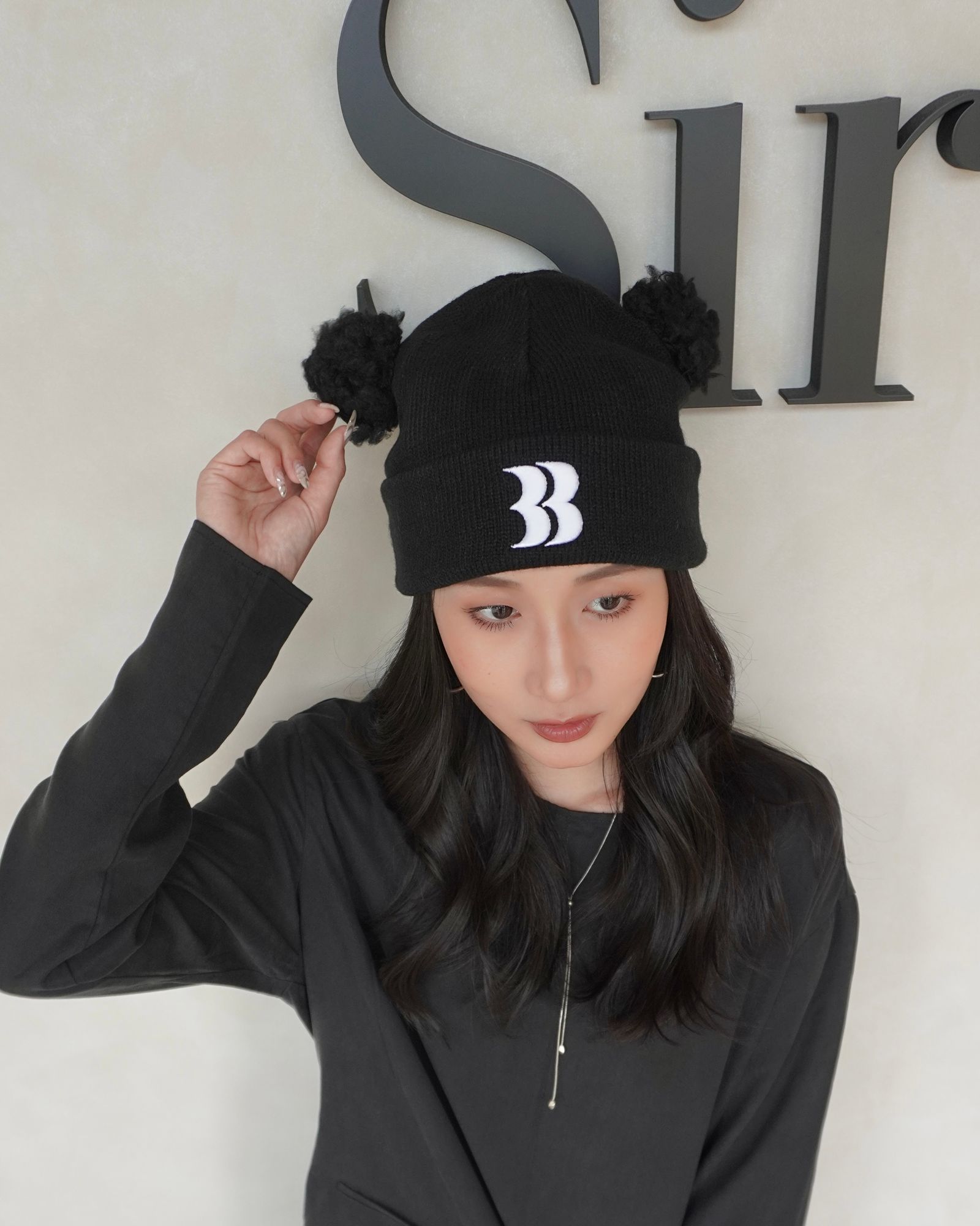 BASICKS - Removable Bear Ear Beanie / リムーバブル ベアビーニー