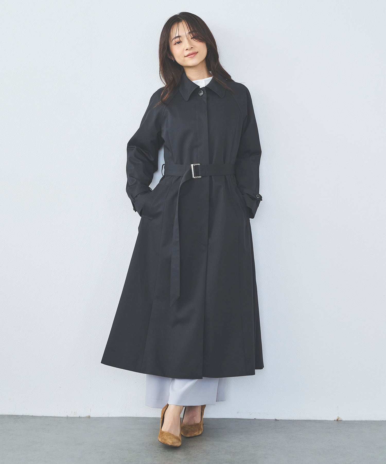 Premium】ケープ付きステンカラーコート – Sirin Online Store