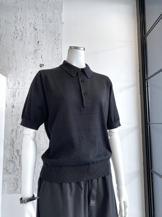 HYKE ハイク / POLO SWEATER – six
