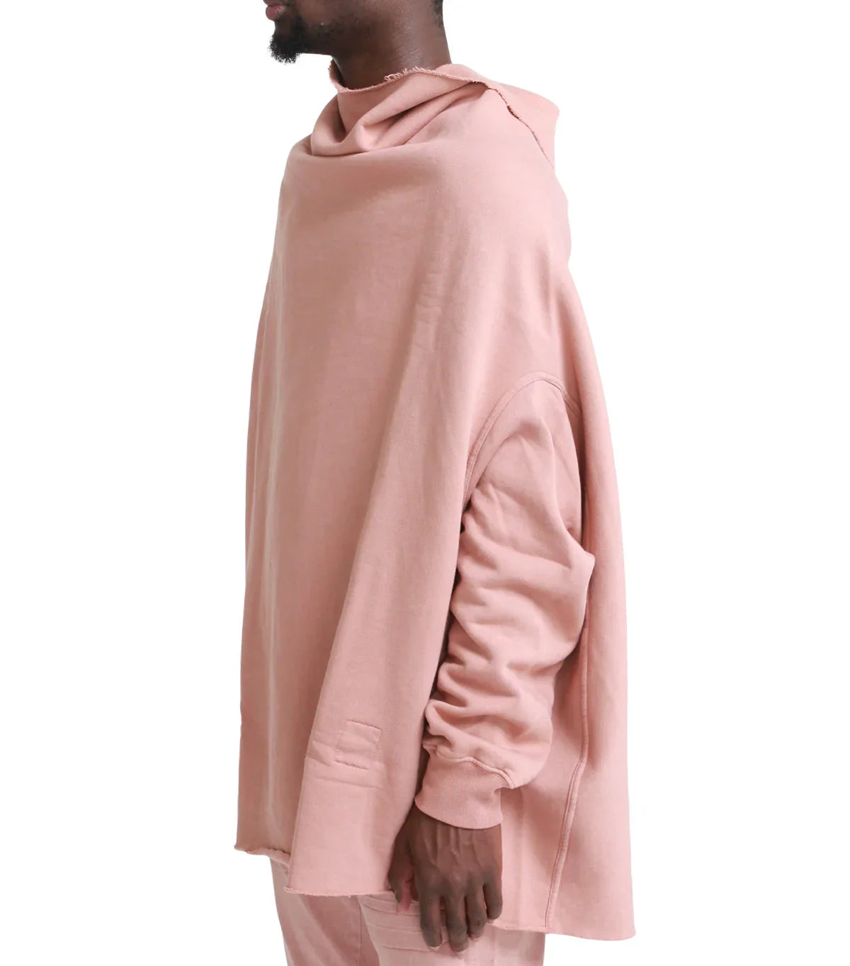 Rick Owens DRKSHDW Shroud Sweat Dark Pink | SOMEWHERE®