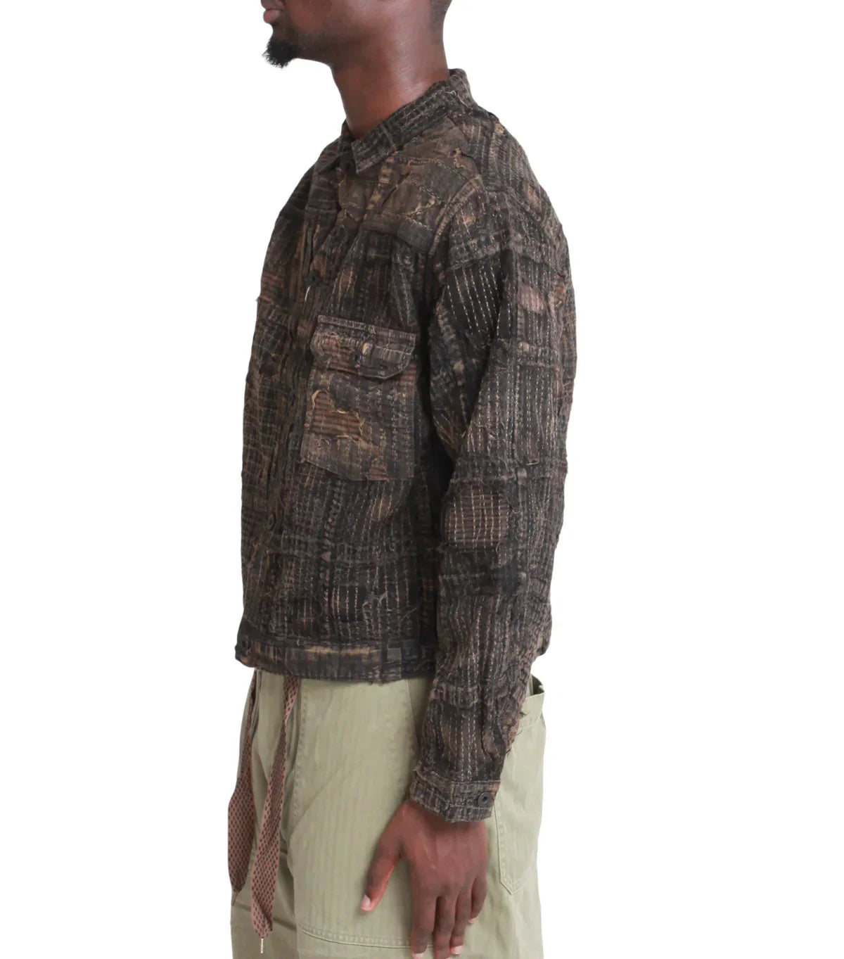 Kapital Black-Tea-Core Boro Spring 1st Jacket Black | SOMEWHERE®