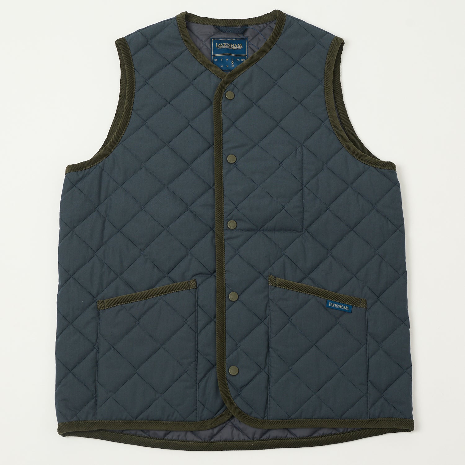 Lavenham Thornham Gilet - Suffolk Navy – SON OF A STAG