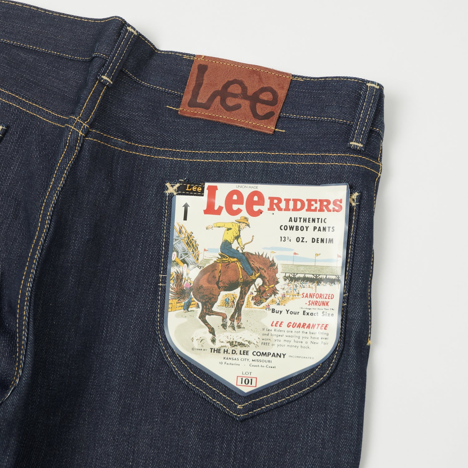 Lee Archives 'Riders' 101B Regular Straight Jean - Raw – SON OF A STAG