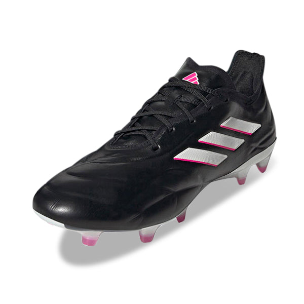 adidas Copa Pure.1 Firm Ground Soccer Cleats (Black/Zero Metallic
