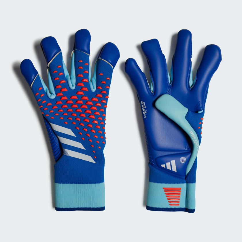 adidas Predator Pro Hybrid Goalkeeper Gloves - Bright Royal/Bliss