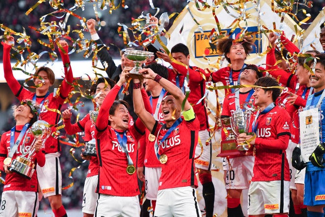 PHOTO】歴代最多タイ8度目の天皇杯優勝！歓喜に沸く浦和の漢たちを