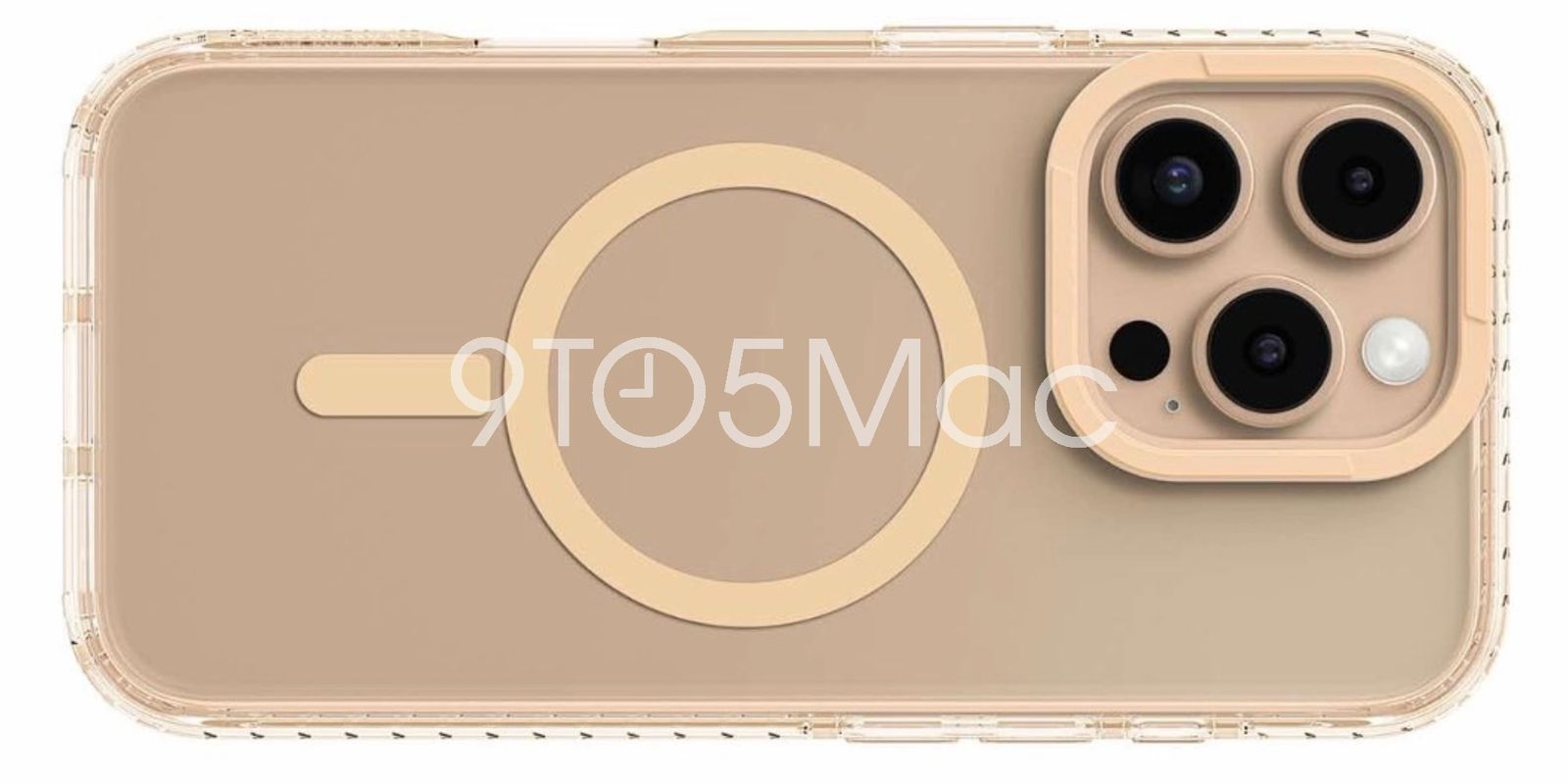 iPhone 16 Proの新色「ゴールド」のモックアップ本体が作られる。新