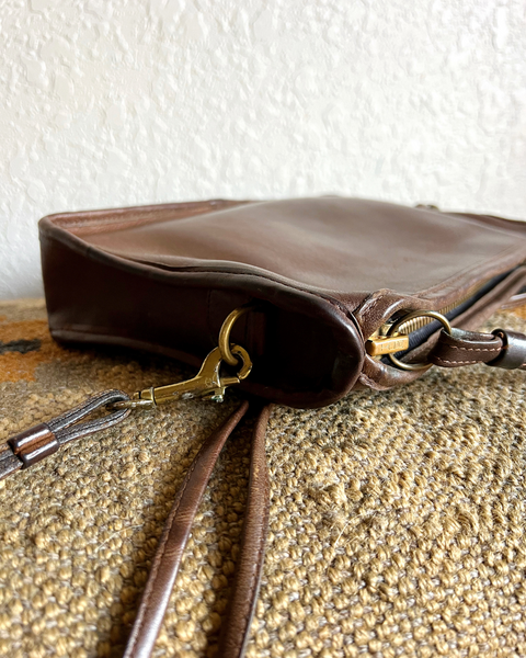 Vintage Coach 1970's Zippered Clutch 9455 Tabac – Socorro Society