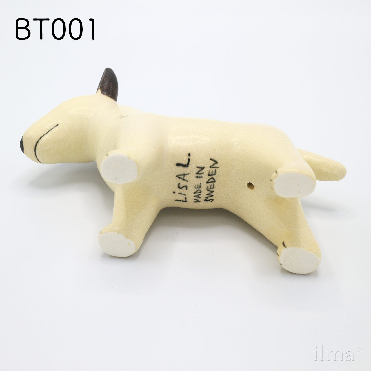 Lisa Larson ブルテリア 置き物 ケンネルシリーズ リサ・ラーソン