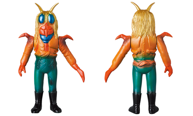 東映ミドル」の「アブゴメス」「モスキラス」「ヤゴゲルゲ」彩色