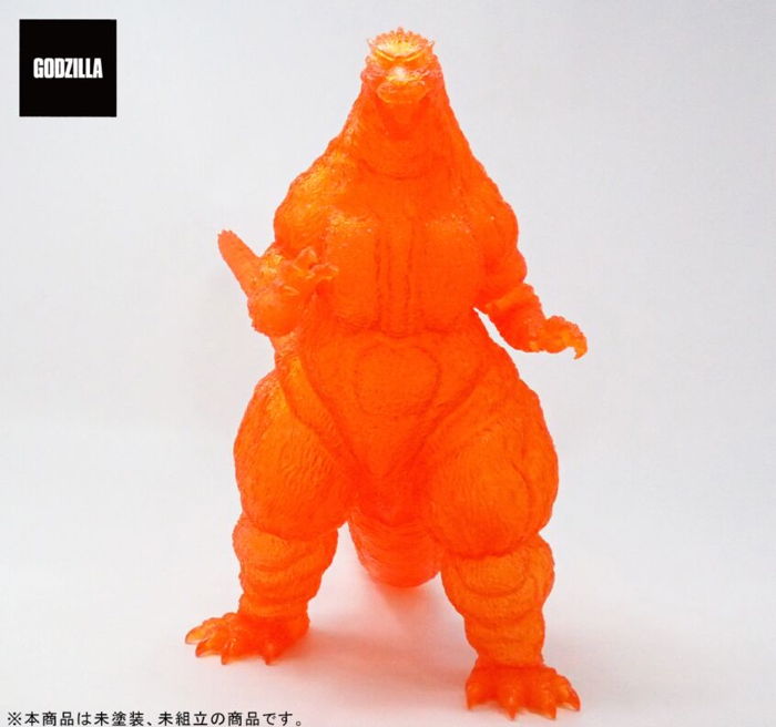 ファンからの熱い要望で「ゴジラ(1995) 香港上陸 ソフビ組立キット