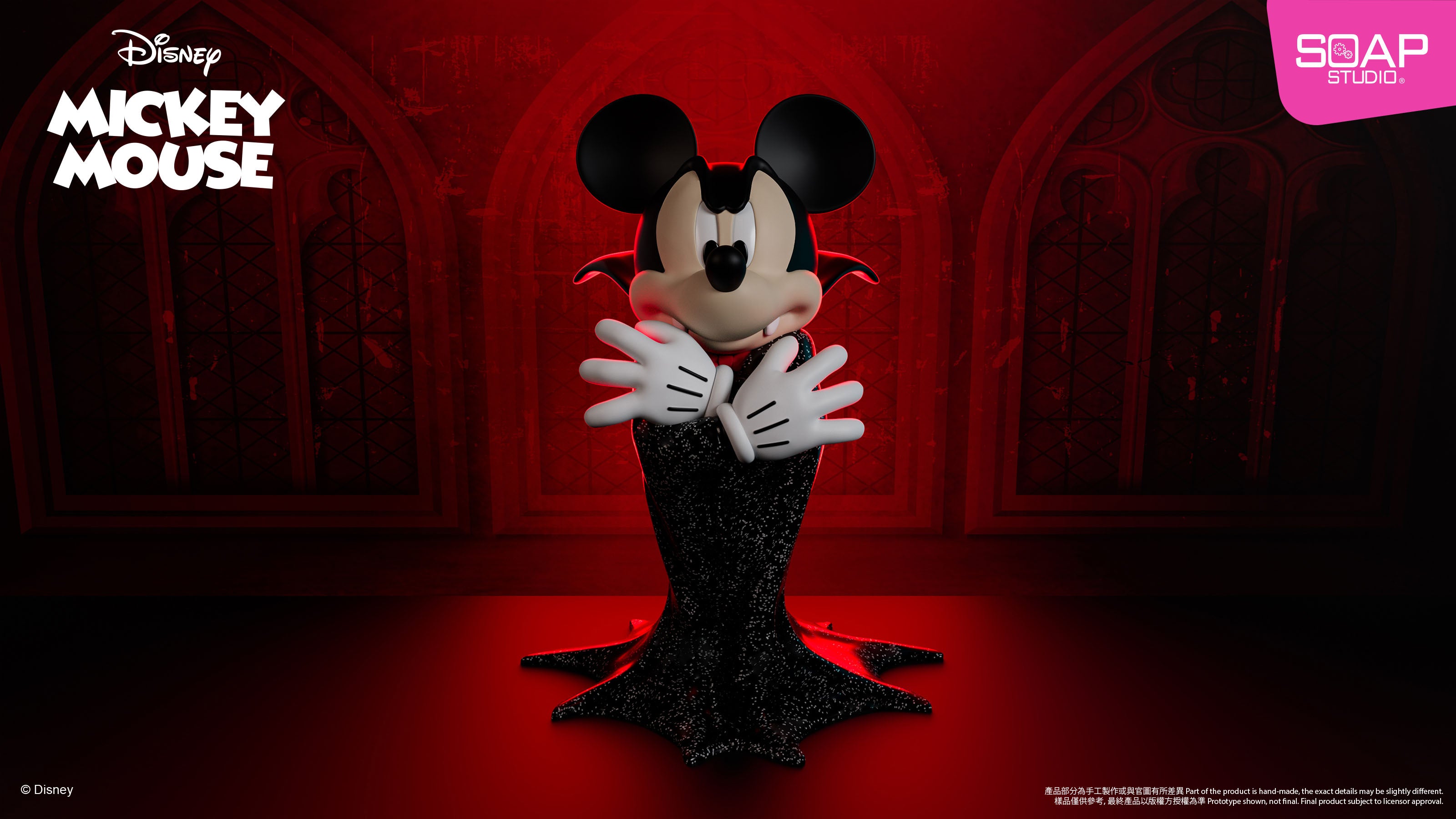 DY118 Disney Mickey Mouse Vampire Figure – Soap Studio
