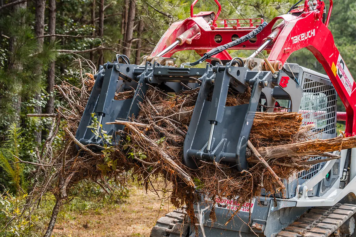 Skid Steer 4-IN-1 Bucket Pro Series » Solesbees